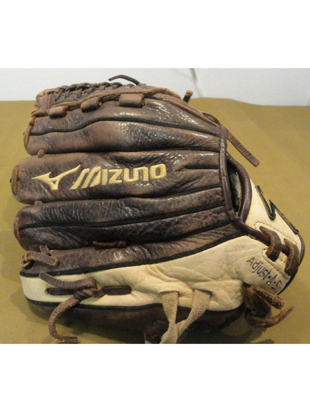 MIZUNO FRANCHISE 11.5in PROF. MADE GFN 1154 ADJUST-A-SIZE LEATHER BASEBALL GLOVE